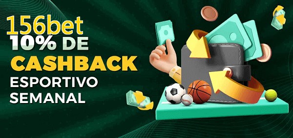 10% de bônus de cashback na 156bet